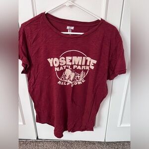American Eagle Tailgate Yosemite National Park t-shirt